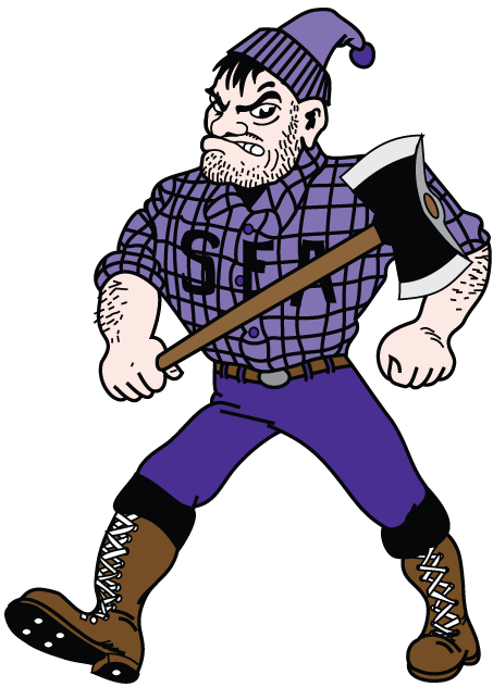 Stephen F. Austin Lumberjacks 2002-Pres Mascot Logo iron on transfers for clothing